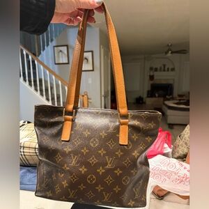 Louis Vuitton Brown Monogram Tote